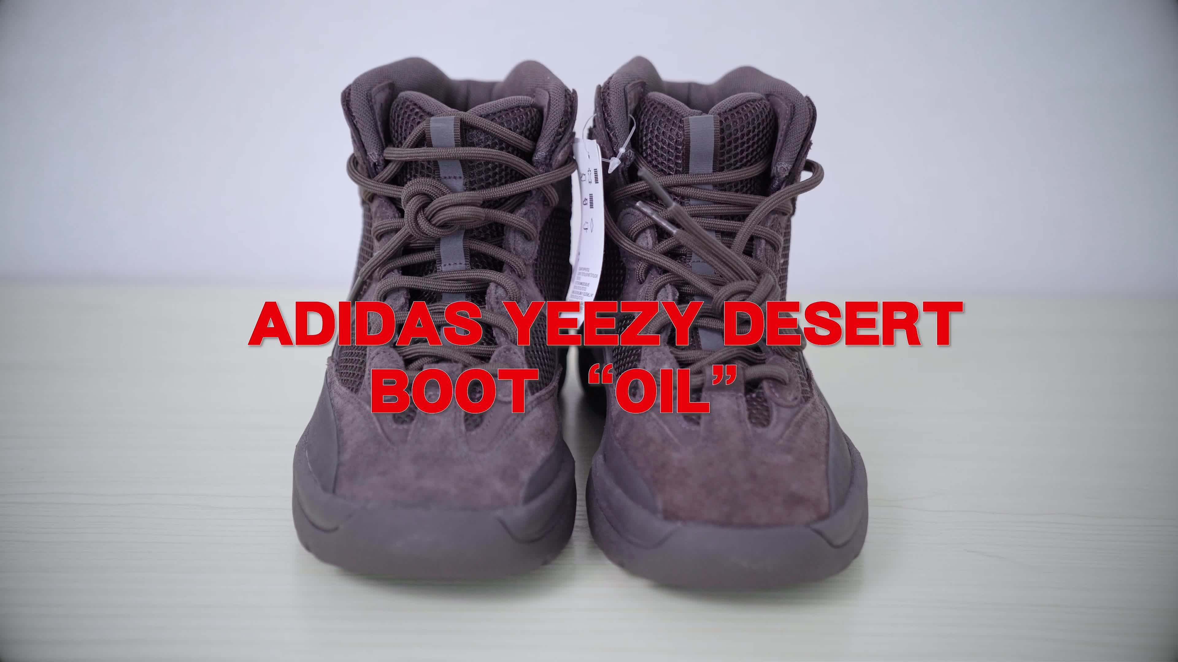 ADIDAS YEEZY DESERT BOOT "OIL"沙漠靴开箱视频哔哩哔哩bilibili