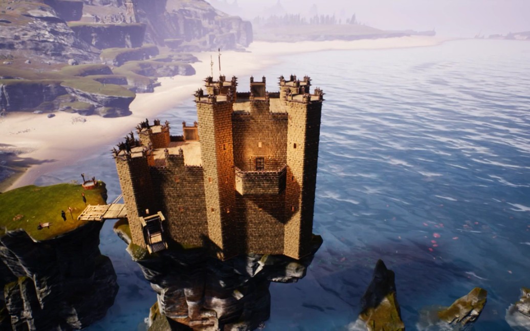 流放者柯南-建造一座城堡(西普塔岛)conan exiles.