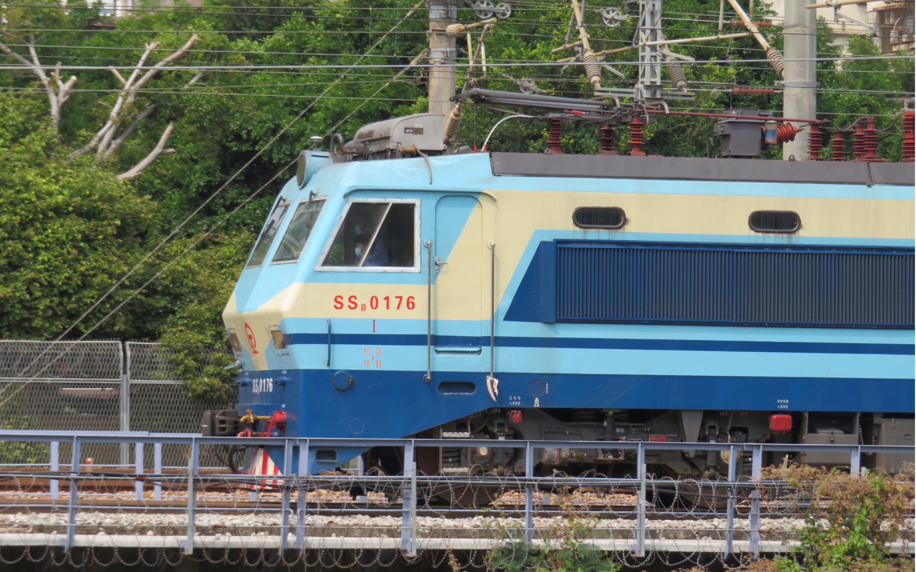 【中国铁路】【1080p60fps】0z8005通过三角台