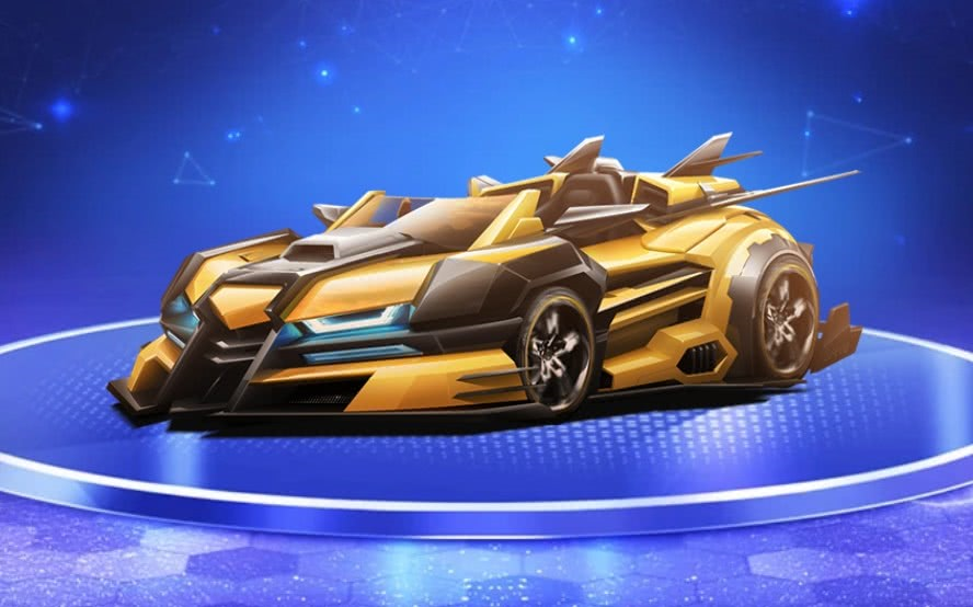 qq飞车:绝版b车第1期之小眼神金甲战狼