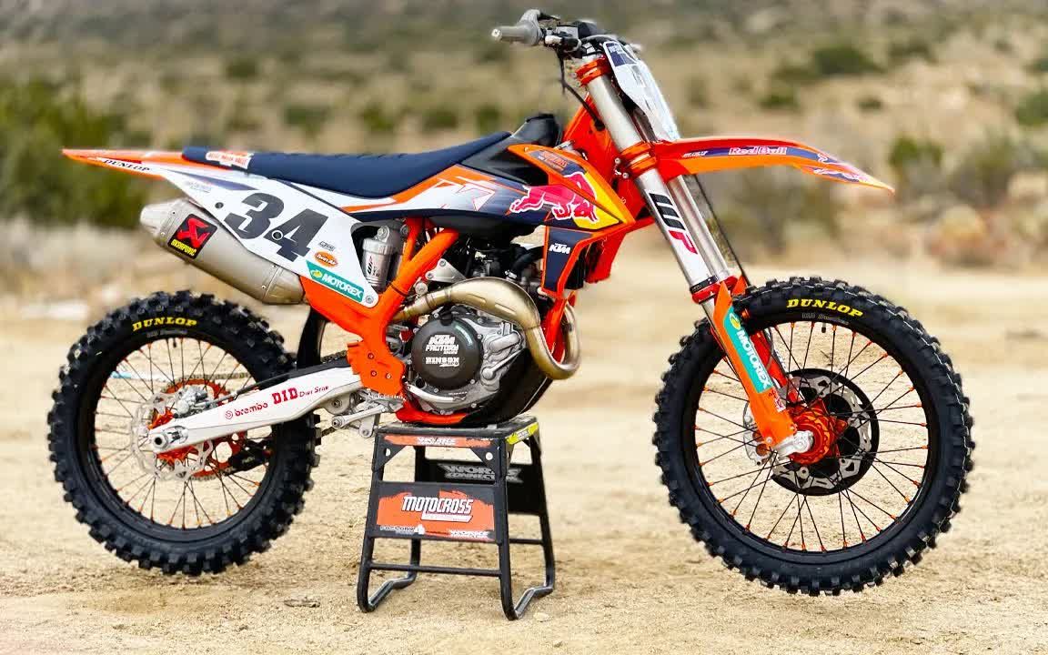 首测2021 厂版ktm 450sxf with bluetooth