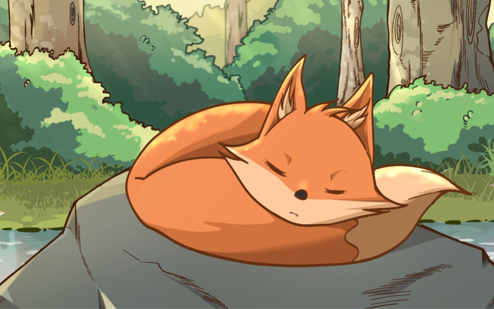 【毕业设计】二维动画短片《狐与少年》_哔哩哔哩_bilibili