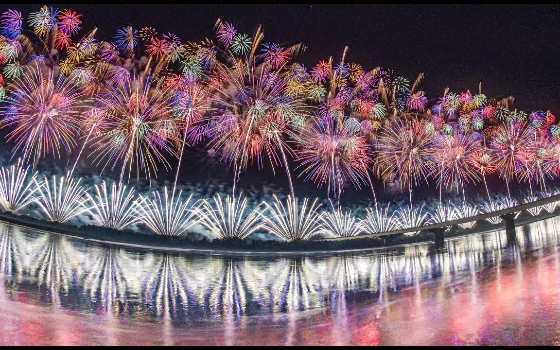 【重建祈福凤凰】 信浓川水面的倒影太美了!