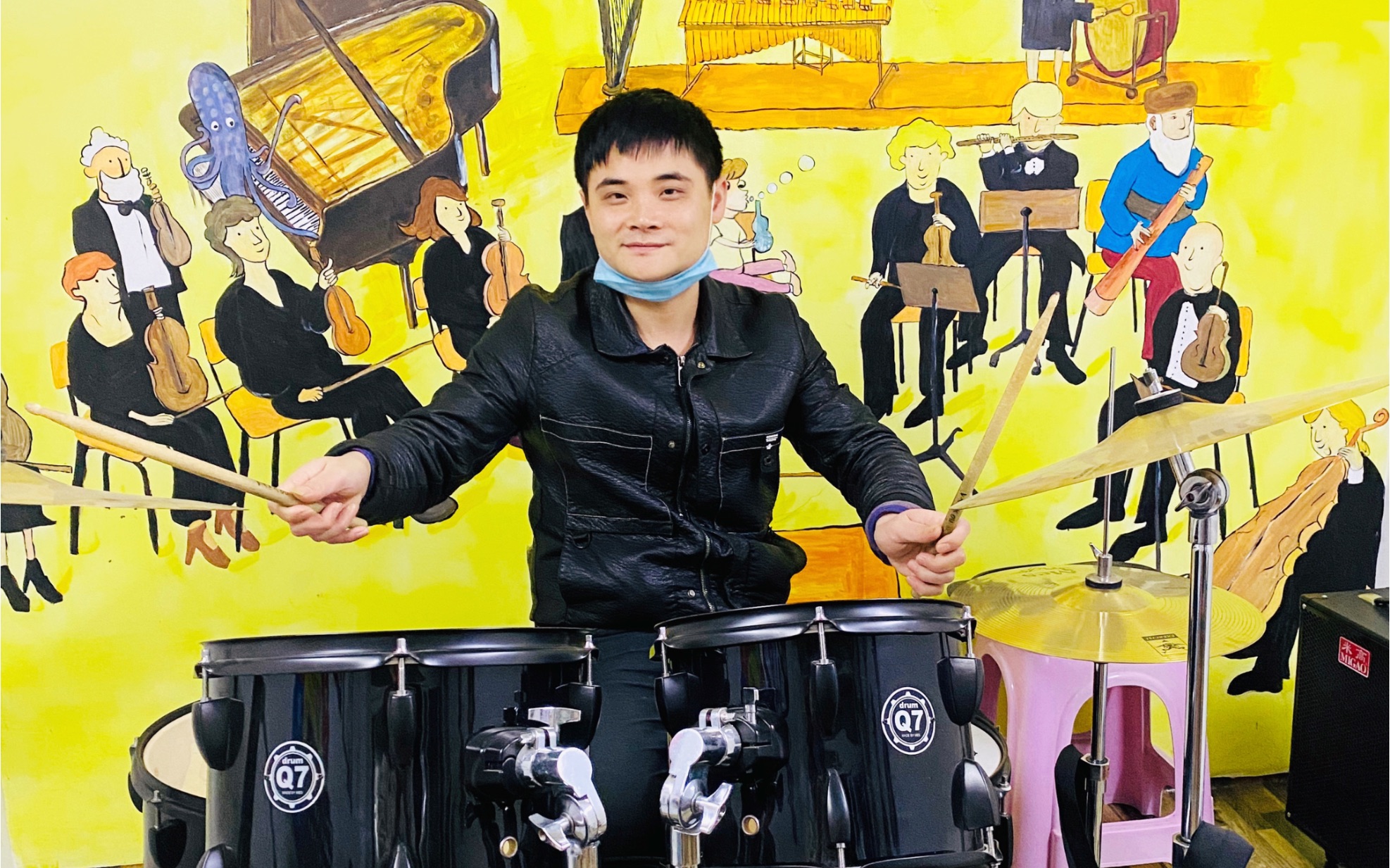 西西里艺术线上公益微课堂_音乐架子鼓之节奏入门