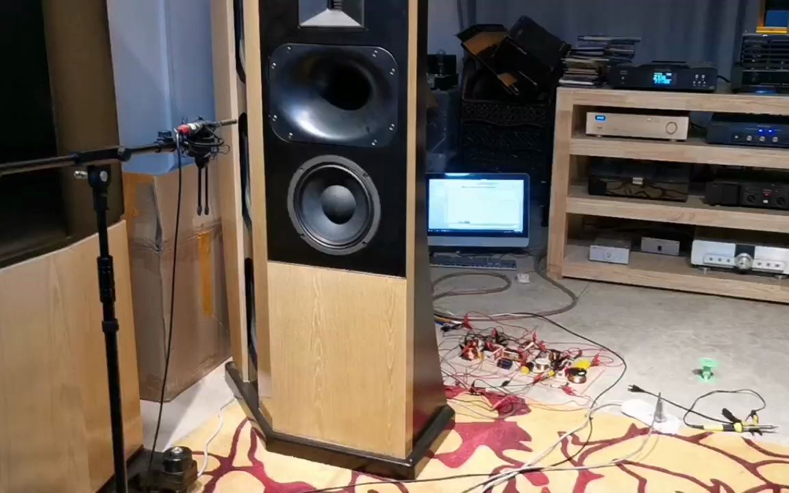 4x15寸大障板频响测试