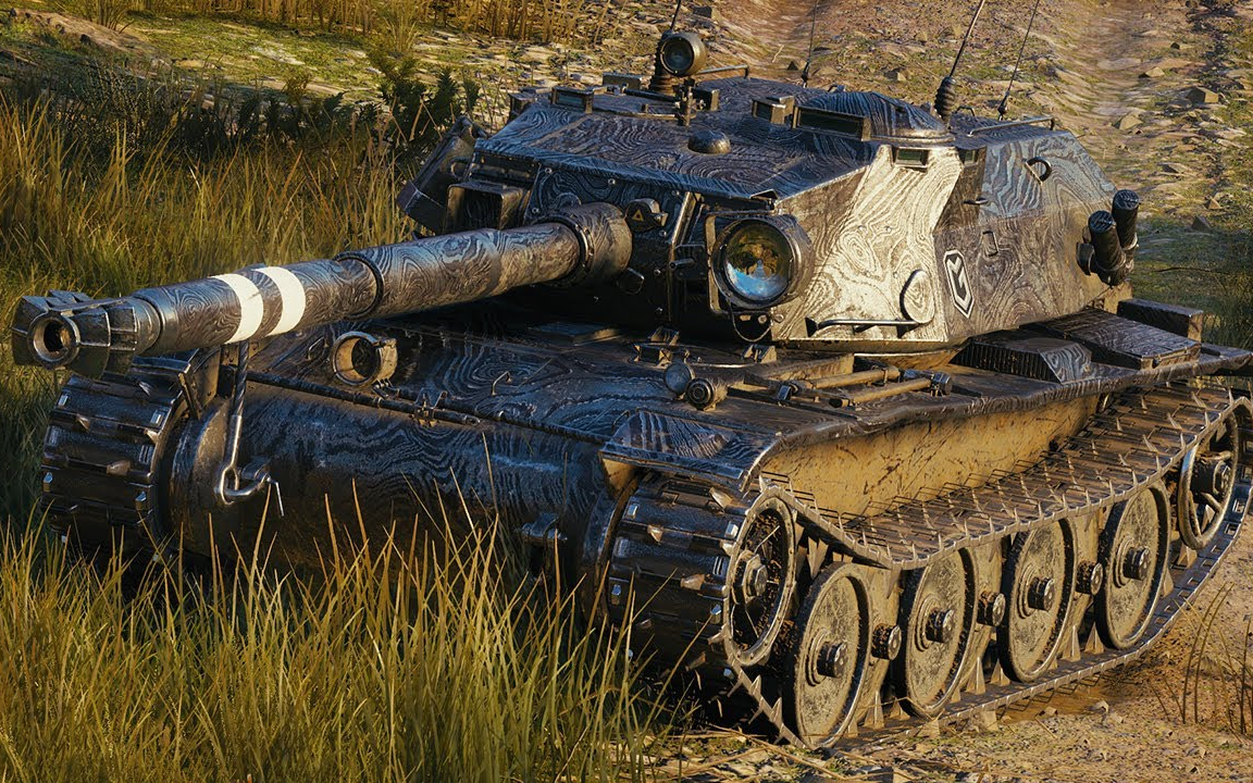 坦克世界 查狄伦 暴风 - 9杀 8千伤害 [钢铁长城]