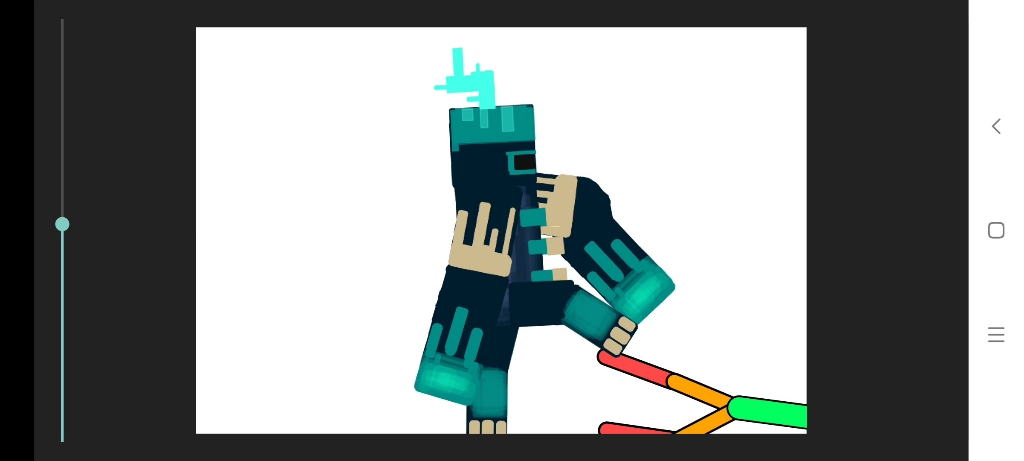 七彩人打败循声守卫