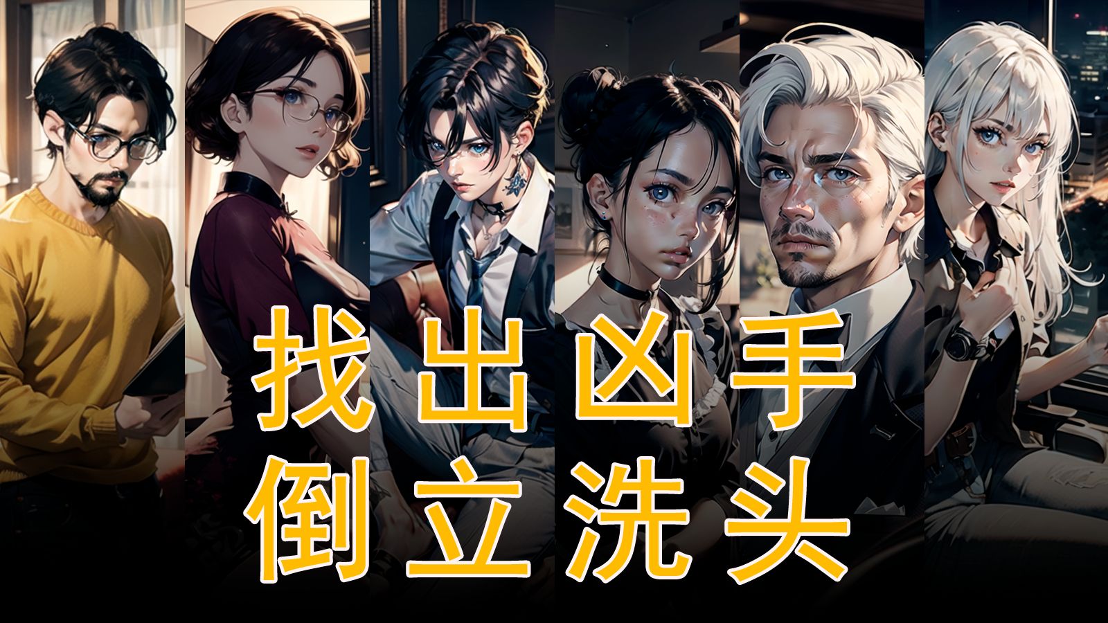 ai有声悬疑推理漫 烧脑反转神剧 明星大侦探 原创推理悬疑动漫 阿加莎