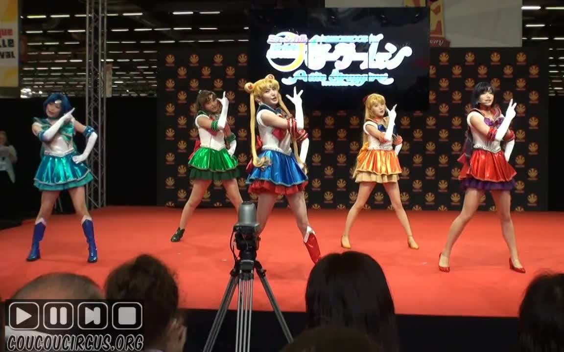 [图]2014美少女战士音乐剧宣传表演 法国【Japan Expo 2014】