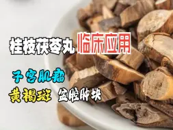 Video herunterladen: 桂枝茯苓丸的临床应用：子宫肌瘤、黄褐斑、盆腔肿块等。