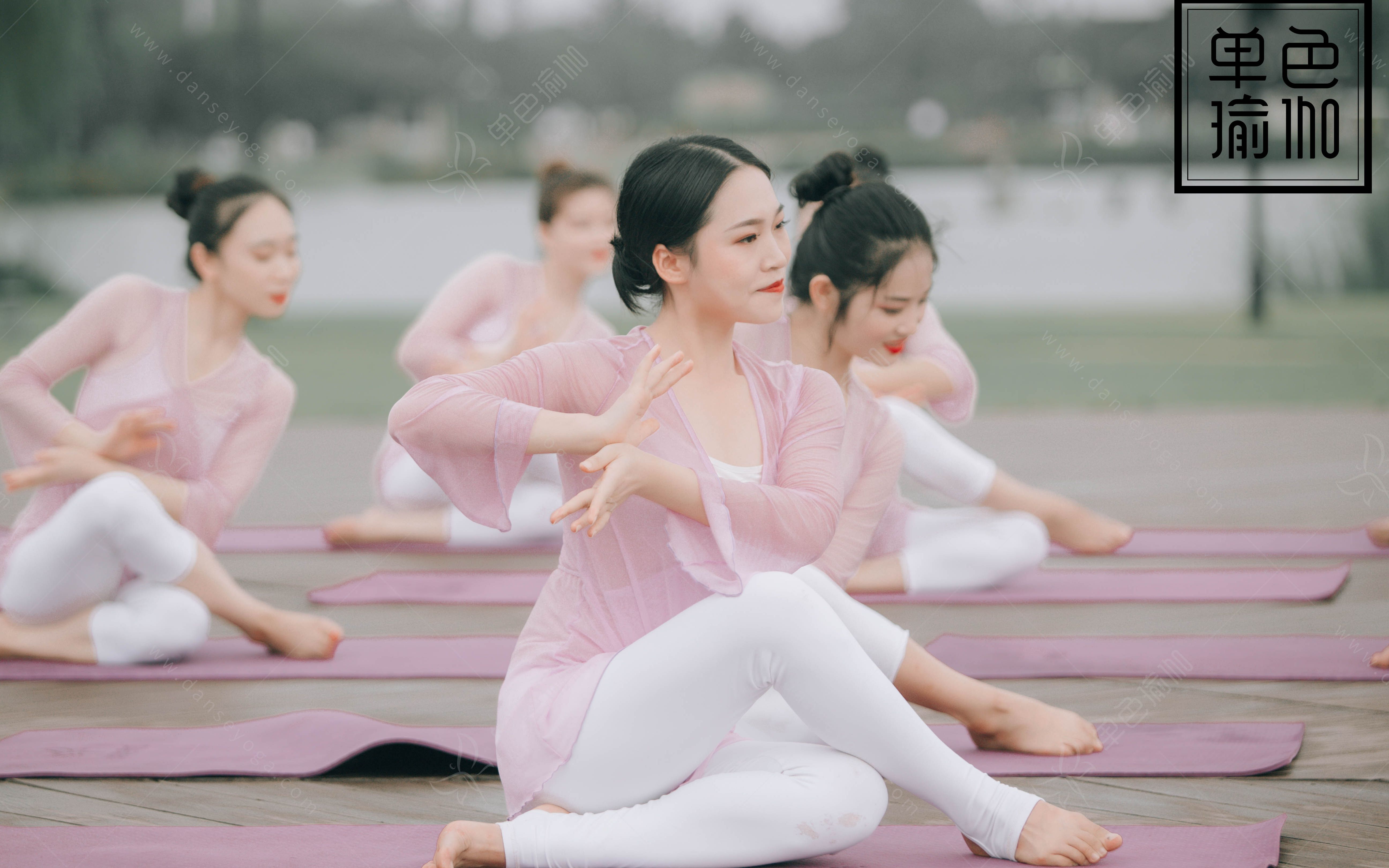 [图]舞韵瑜伽风筝误，误了梨花花又开