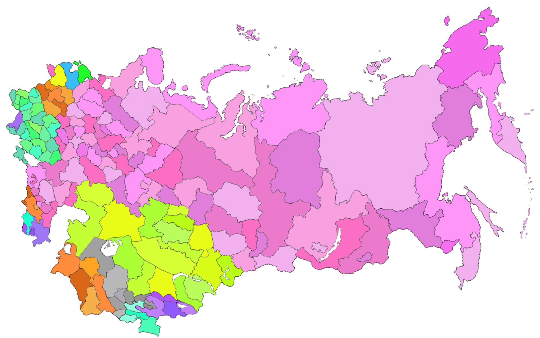 苏联行政区划(1)