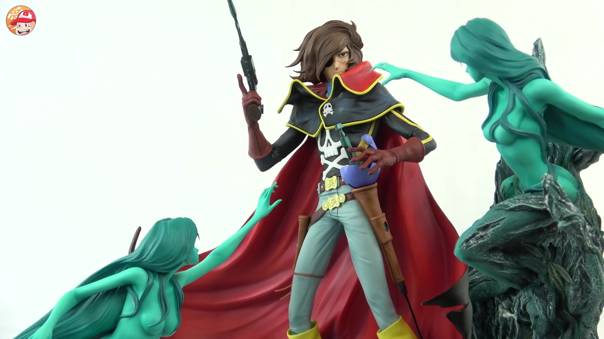 oniri creations 宇宙海贼船长哈洛克 1/6 雕像 实拍展示