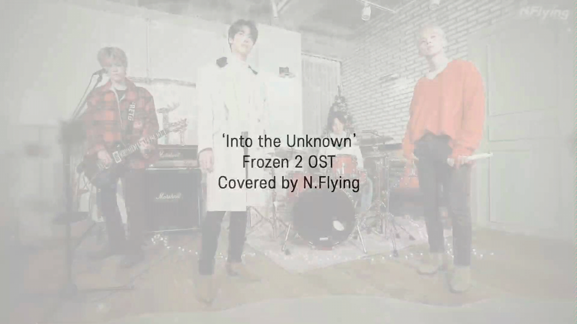 [图]超燃！N.Flying乐队版【冰雪奇缘2】主题曲Into the Unknown 官方LIVE公开