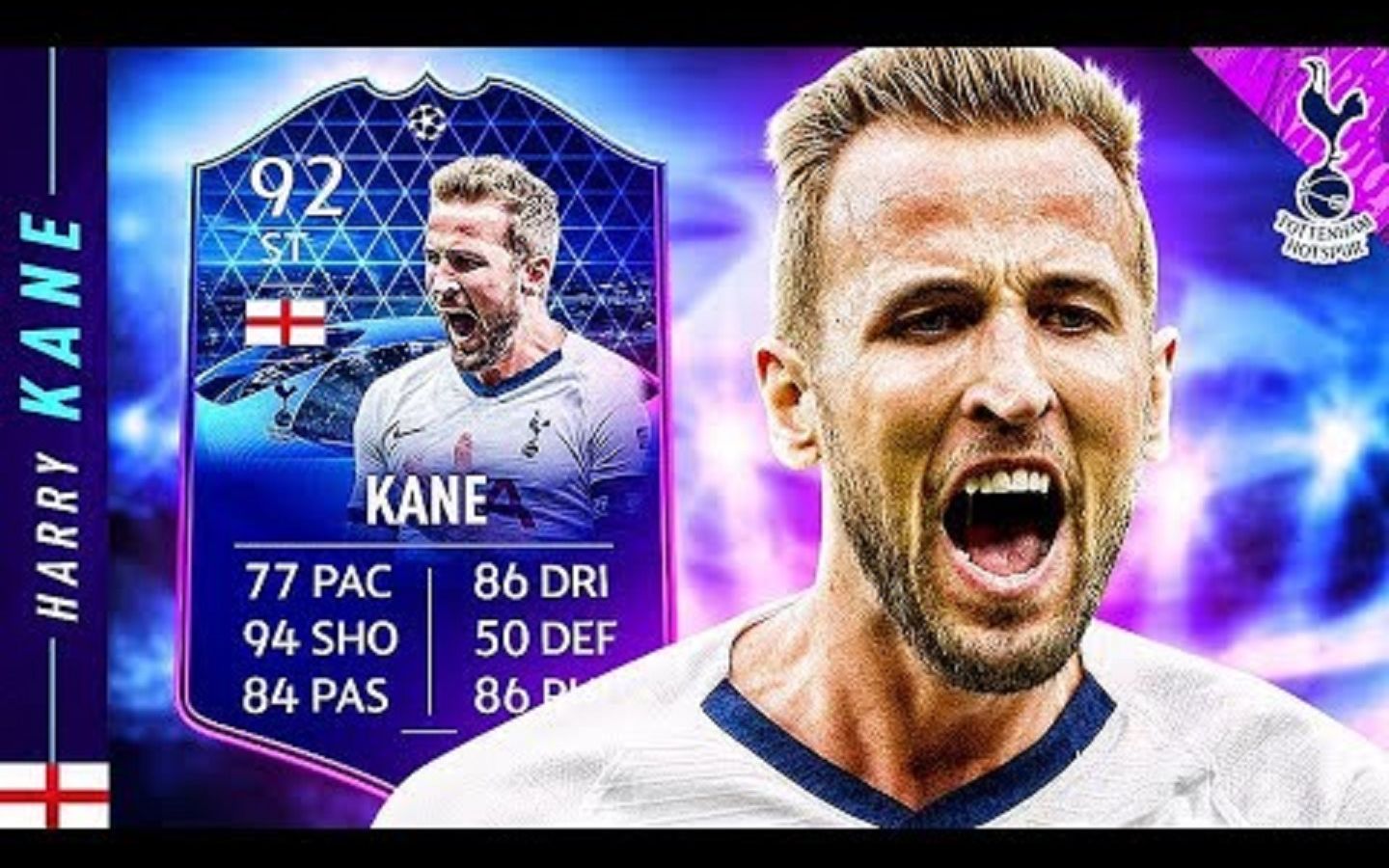 【fifa】【ut球员测评】 之【totgs】 凯恩 harry kane【fifa20】
