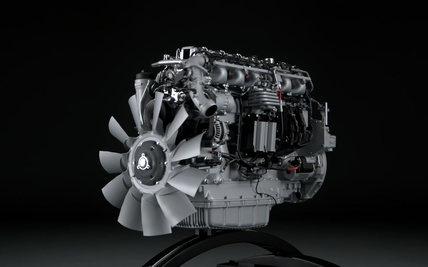 【时讯】斯堪尼亚(scania)欧六版13升燃气发动机_哔哩哔哩 (゜-゜)つ