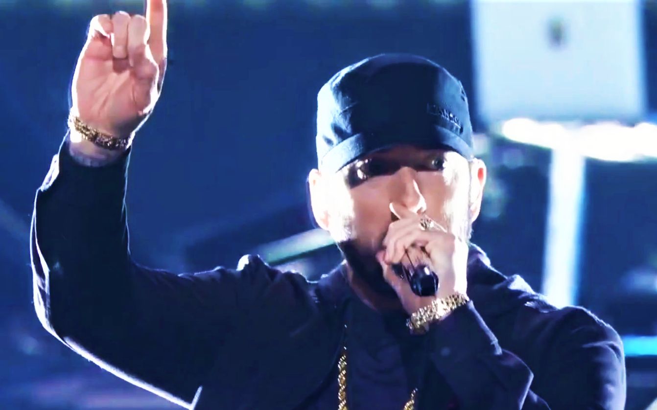 全场炸了【2020奥斯卡】姆爷eminem表演《lose yourself》