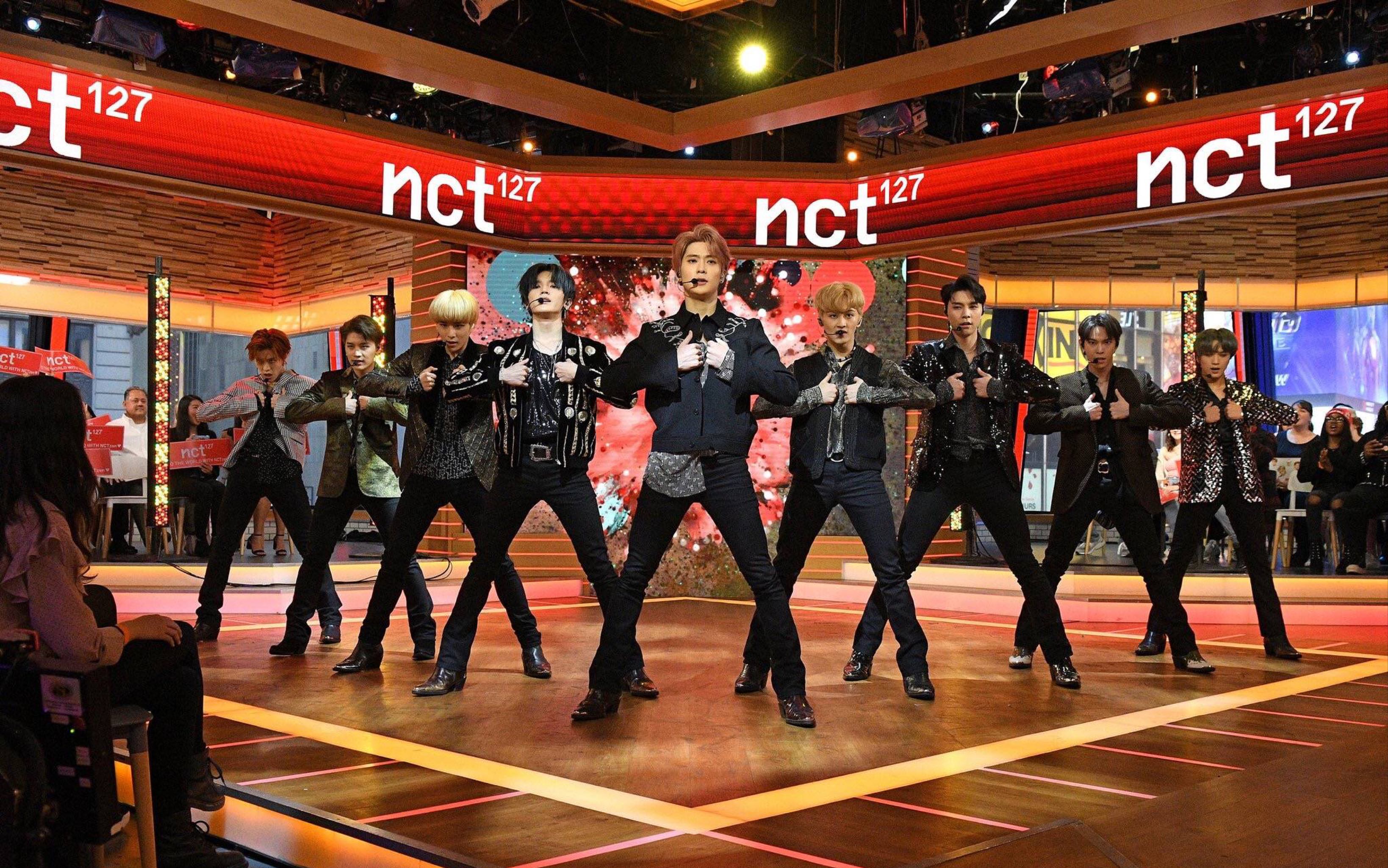 【nct 127】superhuman美国初公开演出熟悉的编舞结构go&we go up&