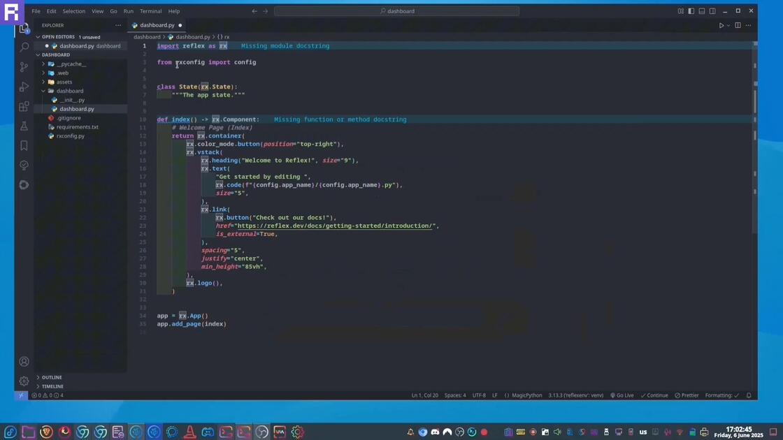 Reflex——The Pure Python Full Stack Web Apps Framework You Need to Try_哔 ...