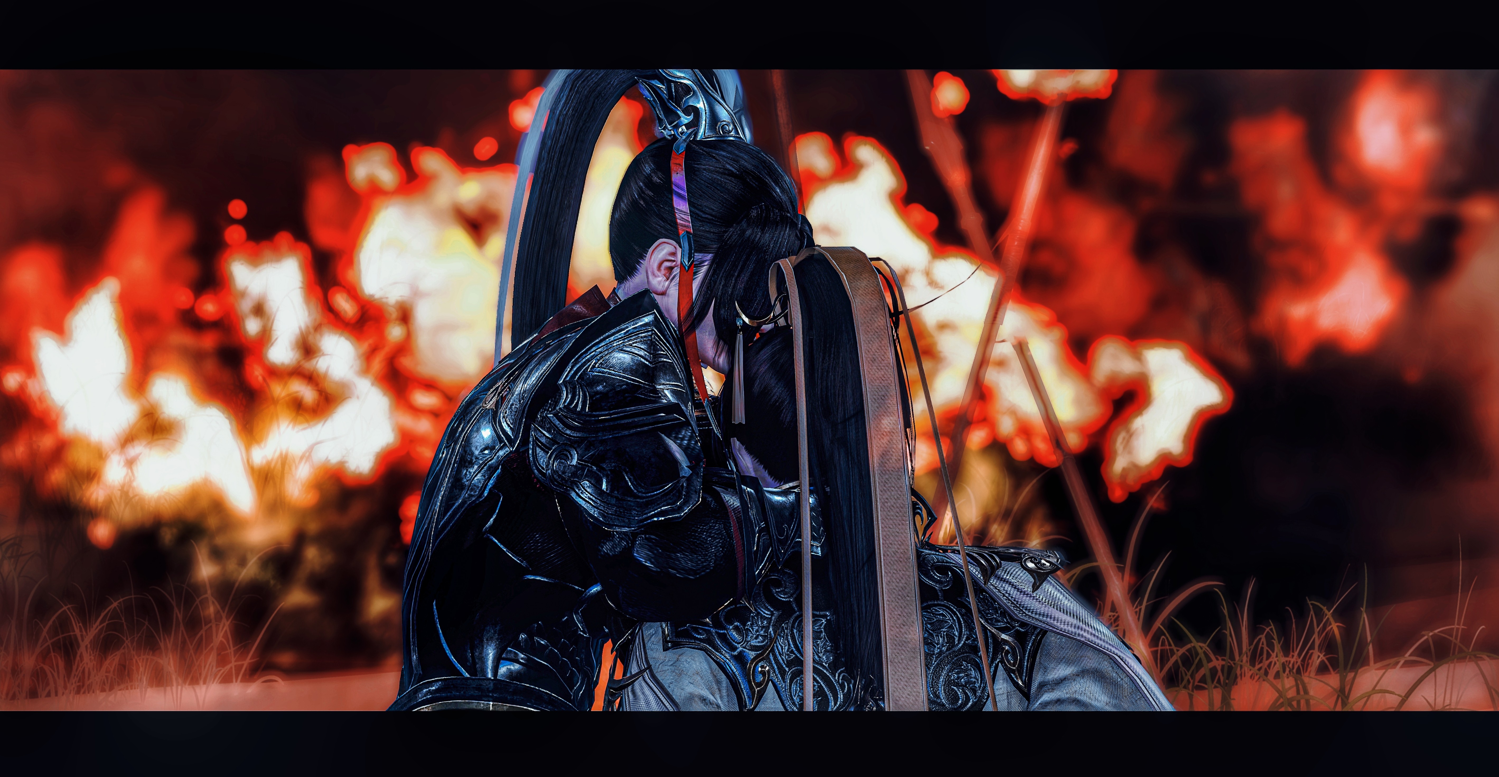 【剑网3/截图】双人截图练习(策藏)