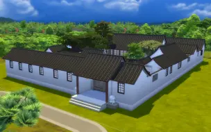 Download Video: 【模拟人生4】速建#无mod#No CC# 中式四合院 三进院子[尽量古建无现代] 自建房屋33