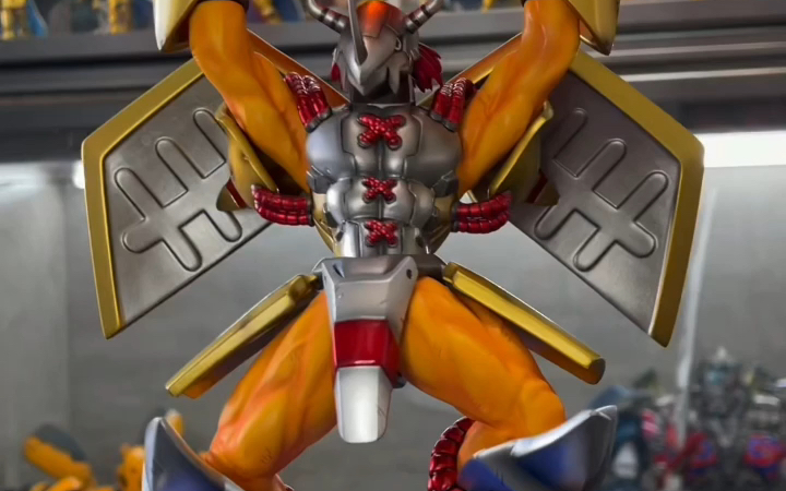 上吧,战斗暴龙兽,盖亚能量炮!