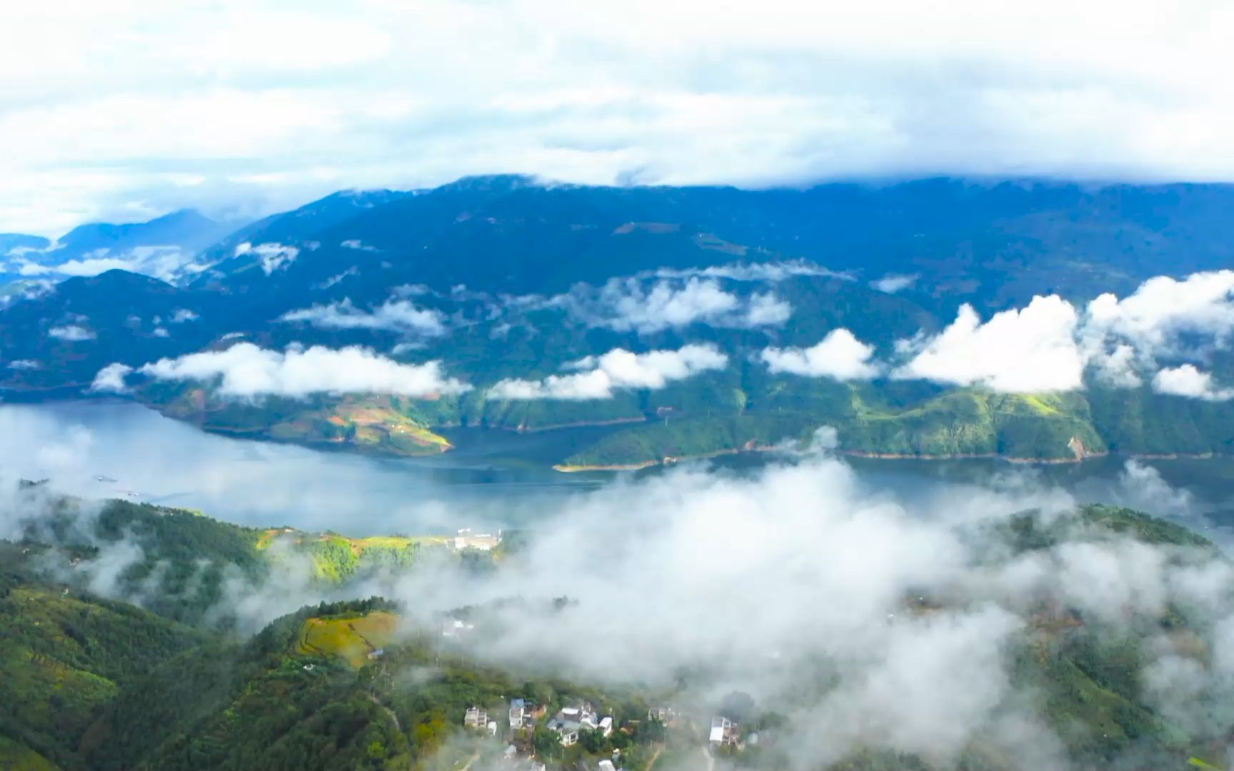 云南省临沧市凤庆县大寺乡马庄村澜沧江自然风光#姚青春