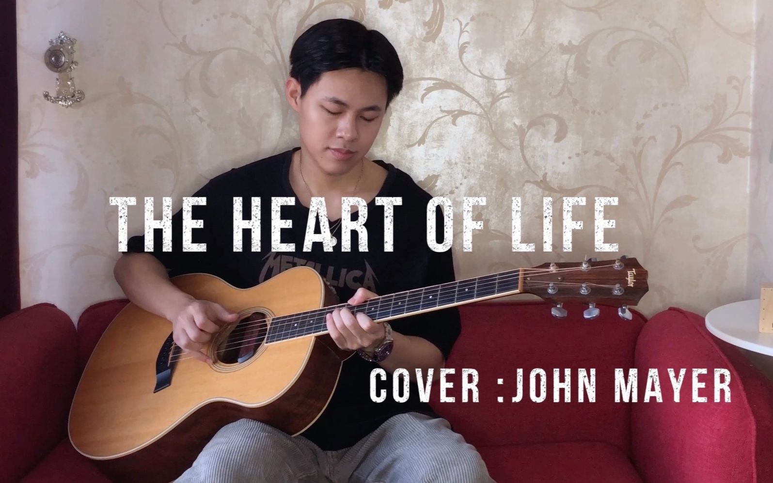 [图]吉他弹唱 The Heart of Life - John Mayer （Cover）