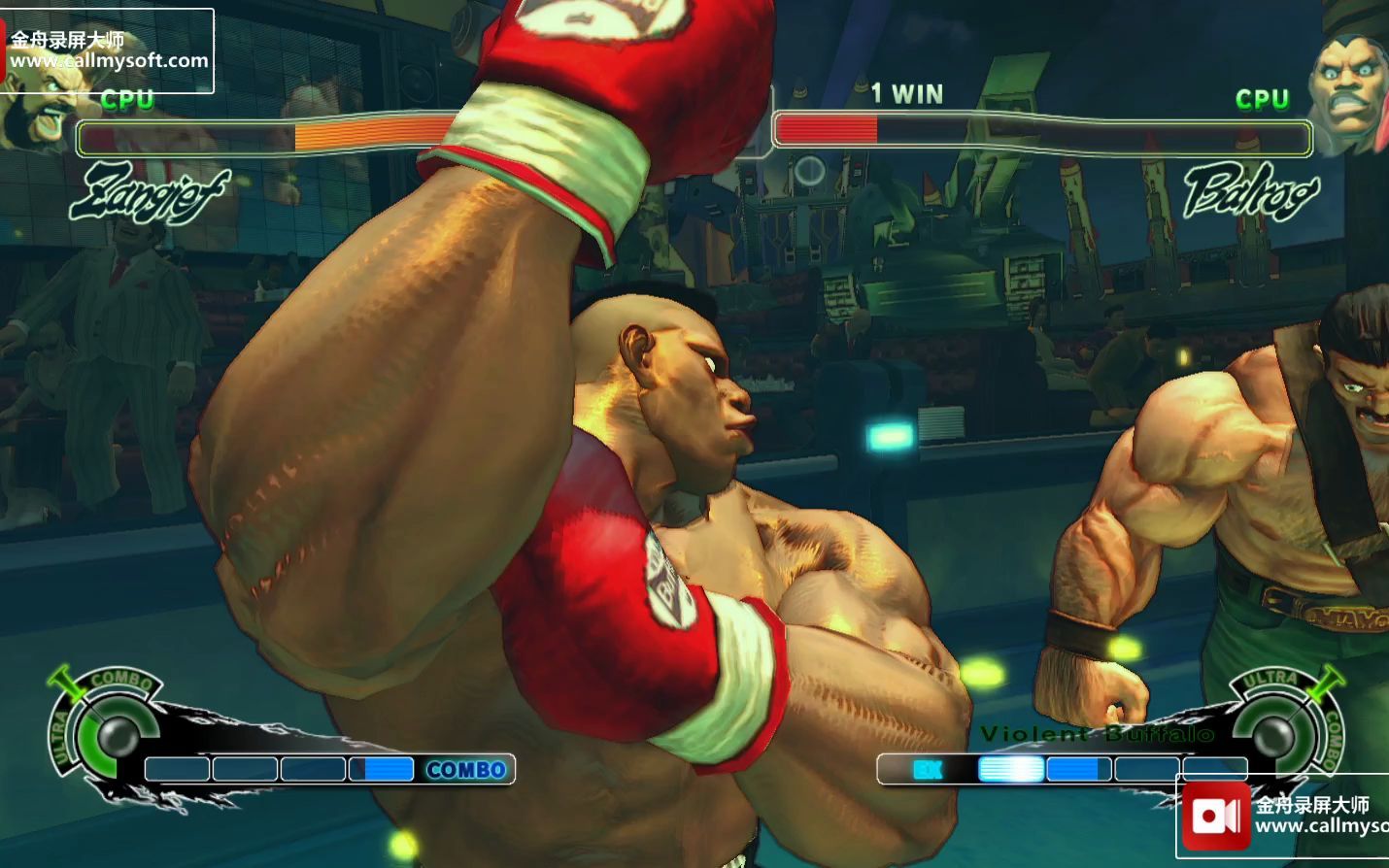 快打旋风闯关系列市长哈格vs第三关bos拳击高手