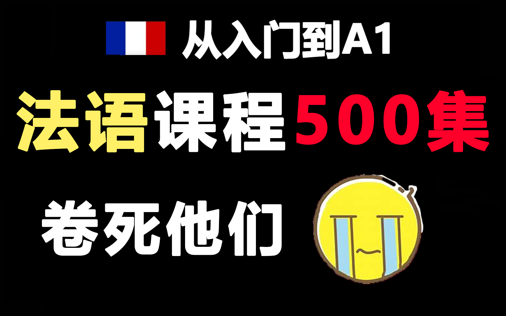 【法语教程500集】目前B站最完整的法语教程,包含所有干货内容!这还没人看,我不更了!哔哩哔哩bilibili