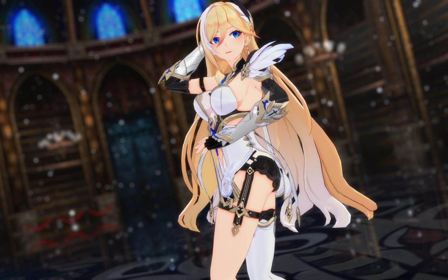 米哈游这么多女性角色,就幽兰黛尔这身衣服最合我心意