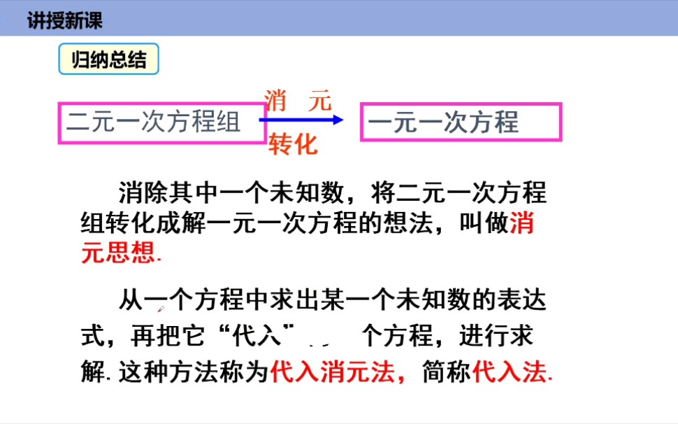 8.5.2.1 求解二元一次方程组 八年级数学上册(北师大版) 第五章 二元一次方程组哔哩哔哩bilibili