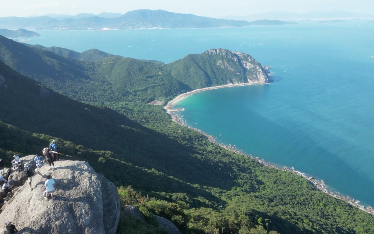 11.4 深圳望郎归航拍,纵享无敌悬崖海景