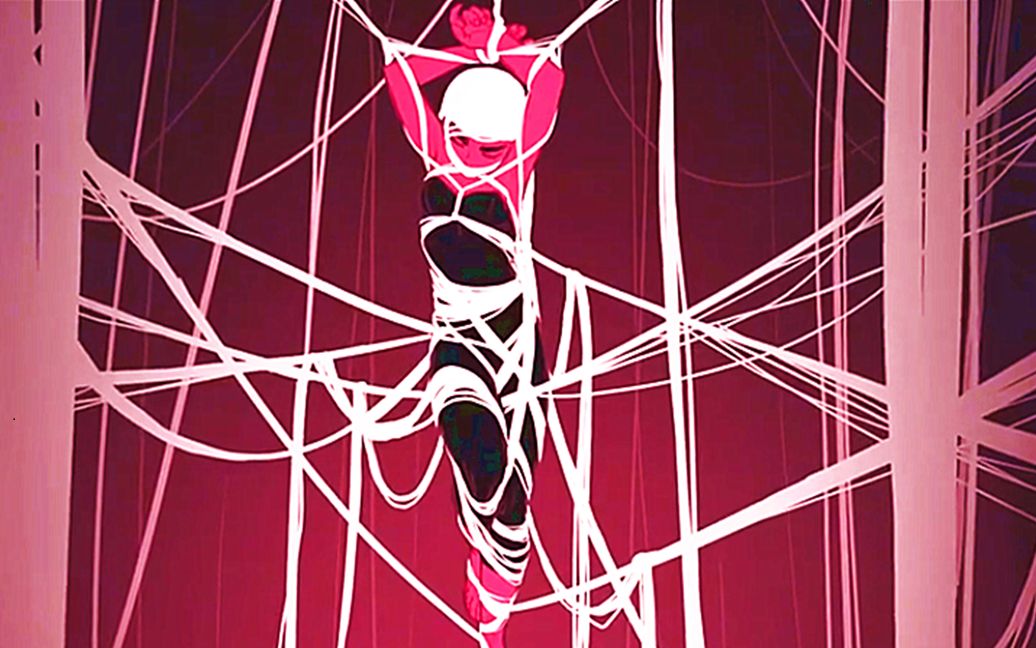 【夜猫】悬疑动画:公主有个怪癖,将人用自己的长发绑起来,悬挂在城堡