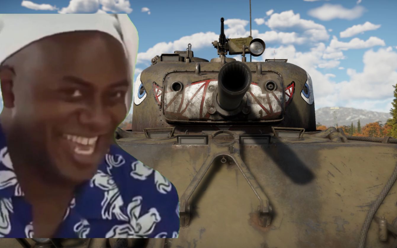 【战争雷霆】低级房酱爆m4a3(105)谢尔曼_哔哩哔哩_bilibili