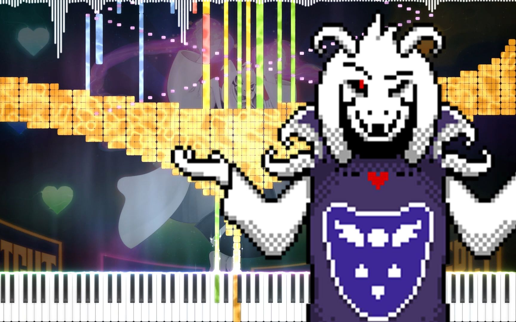 [图]Undertale 传说之下 - "Hopes and Dreams" 6万音符 ~ BusiedGem