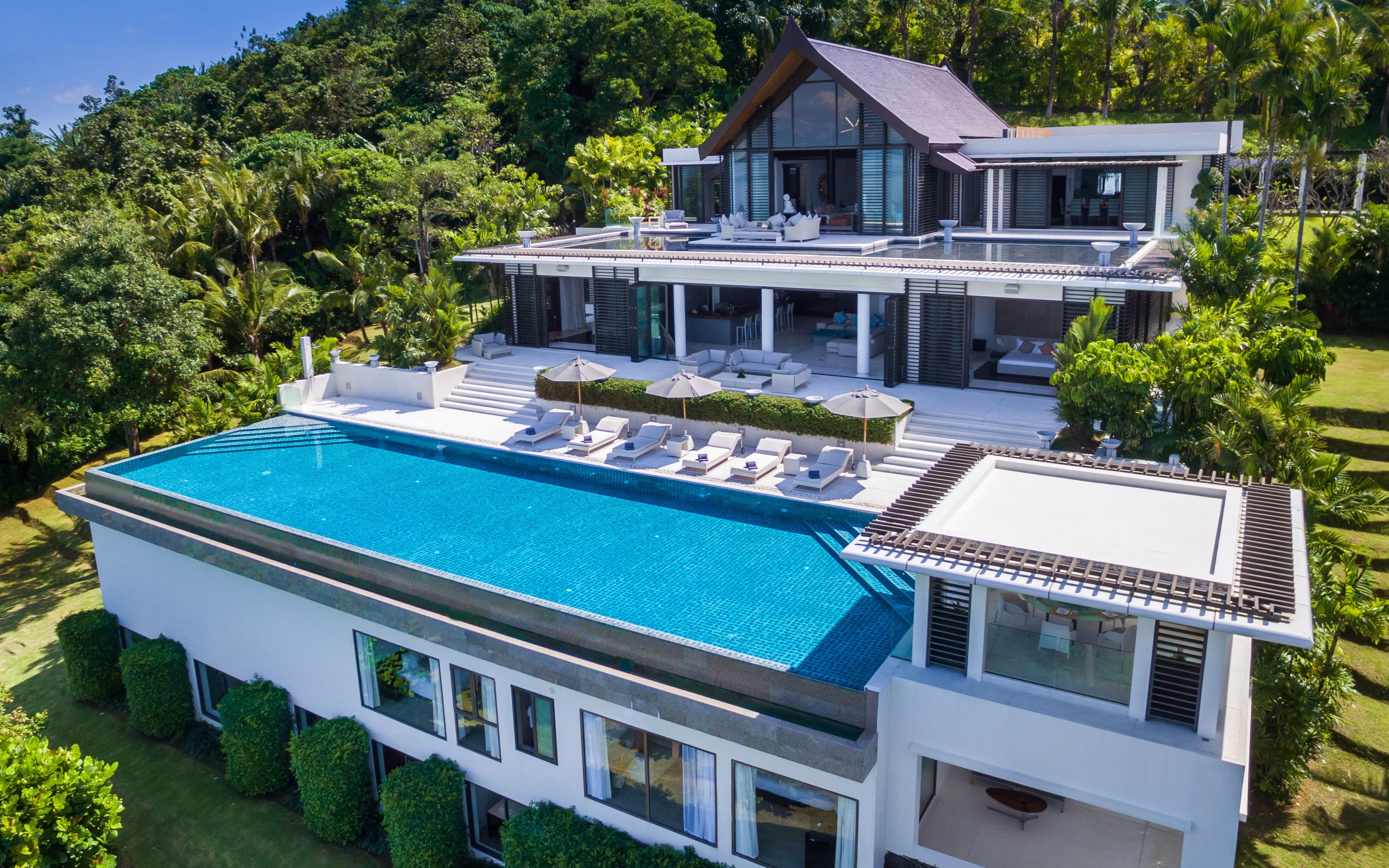 位于泰国普吉岛的东南亚风格海景别墅_哔哩哔哩_bilibili