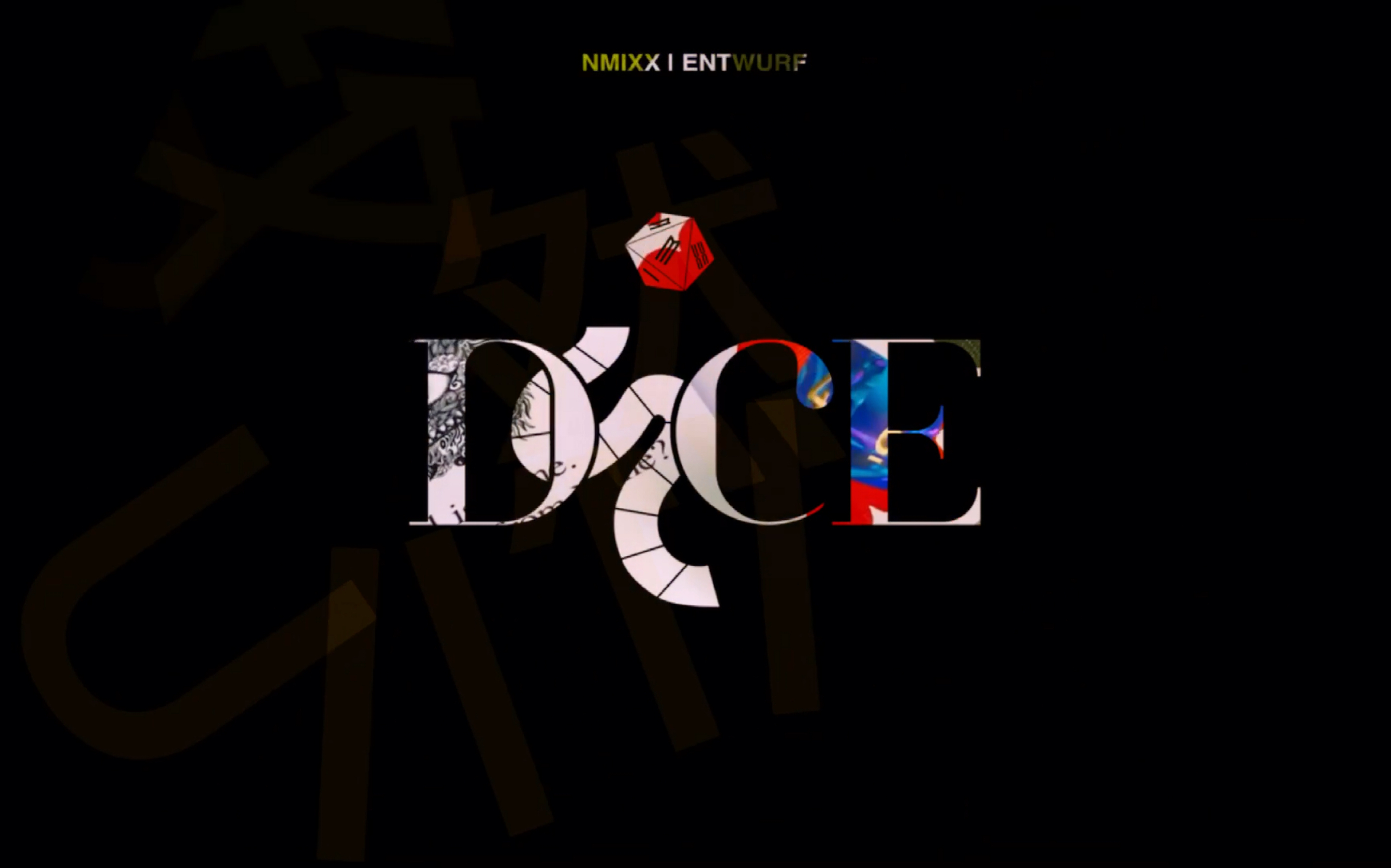 nmixx回归曲[dice]疑似泄露原版mv 精修拼接顺序 变成阳间kpop曲 后半