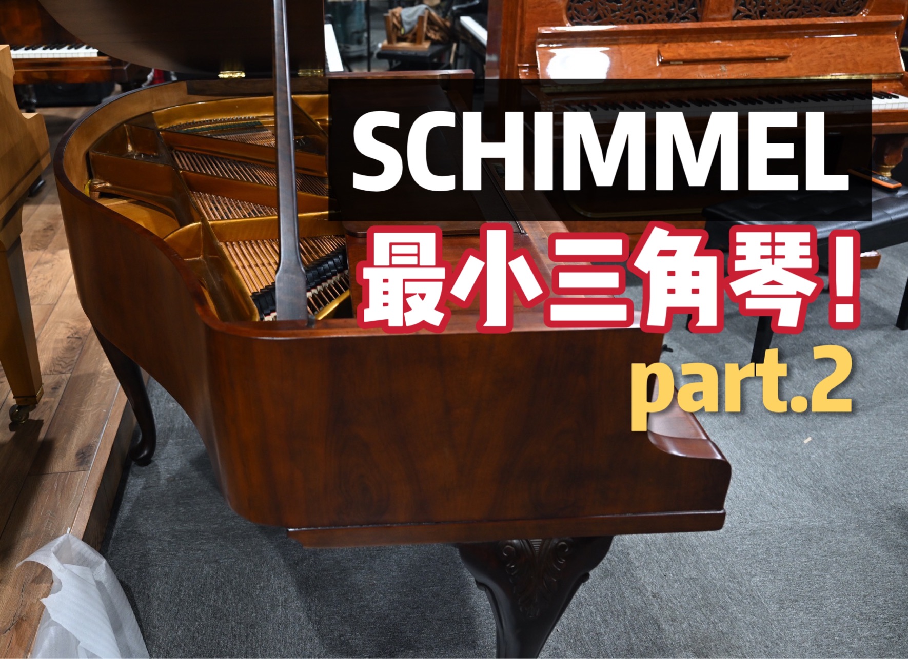 最小三角琴全部整修完毕/Schimmel mod.118(117cm)哔哩哔哩bilibili