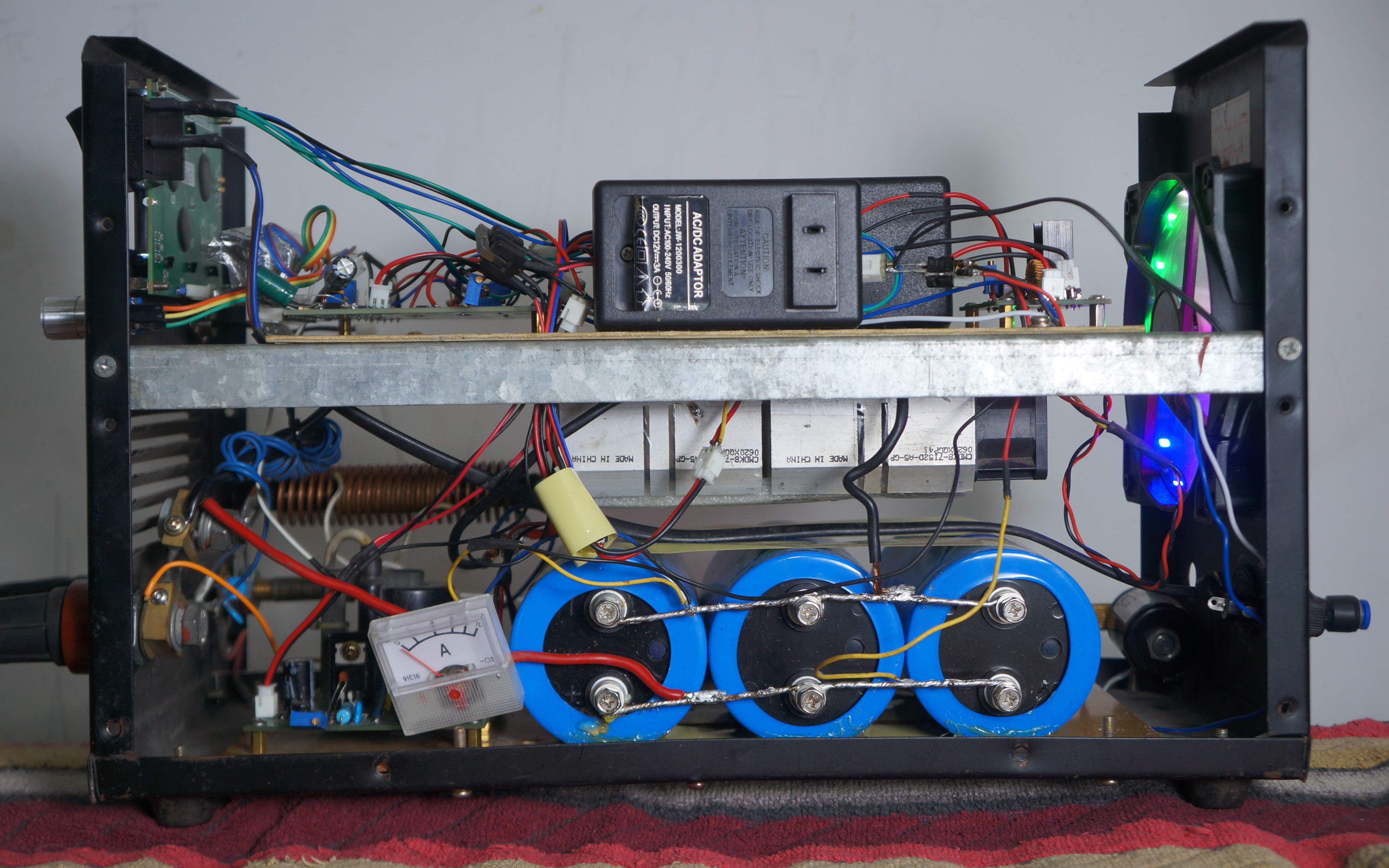 自制电容储能式冷焊机图片