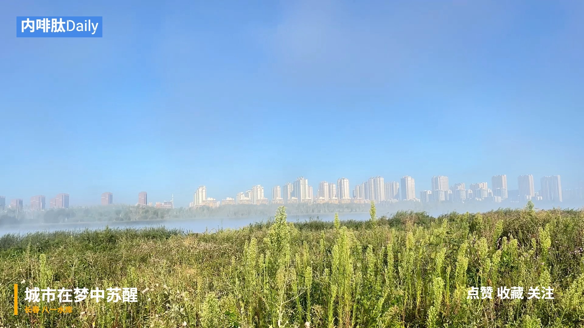 城市在梦中苏醒|长春|八一水库 每一天我们都在梦中苏醒