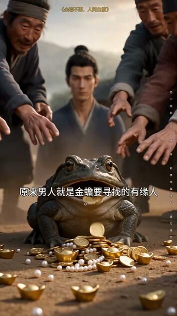 金蟾不语,人间自渡