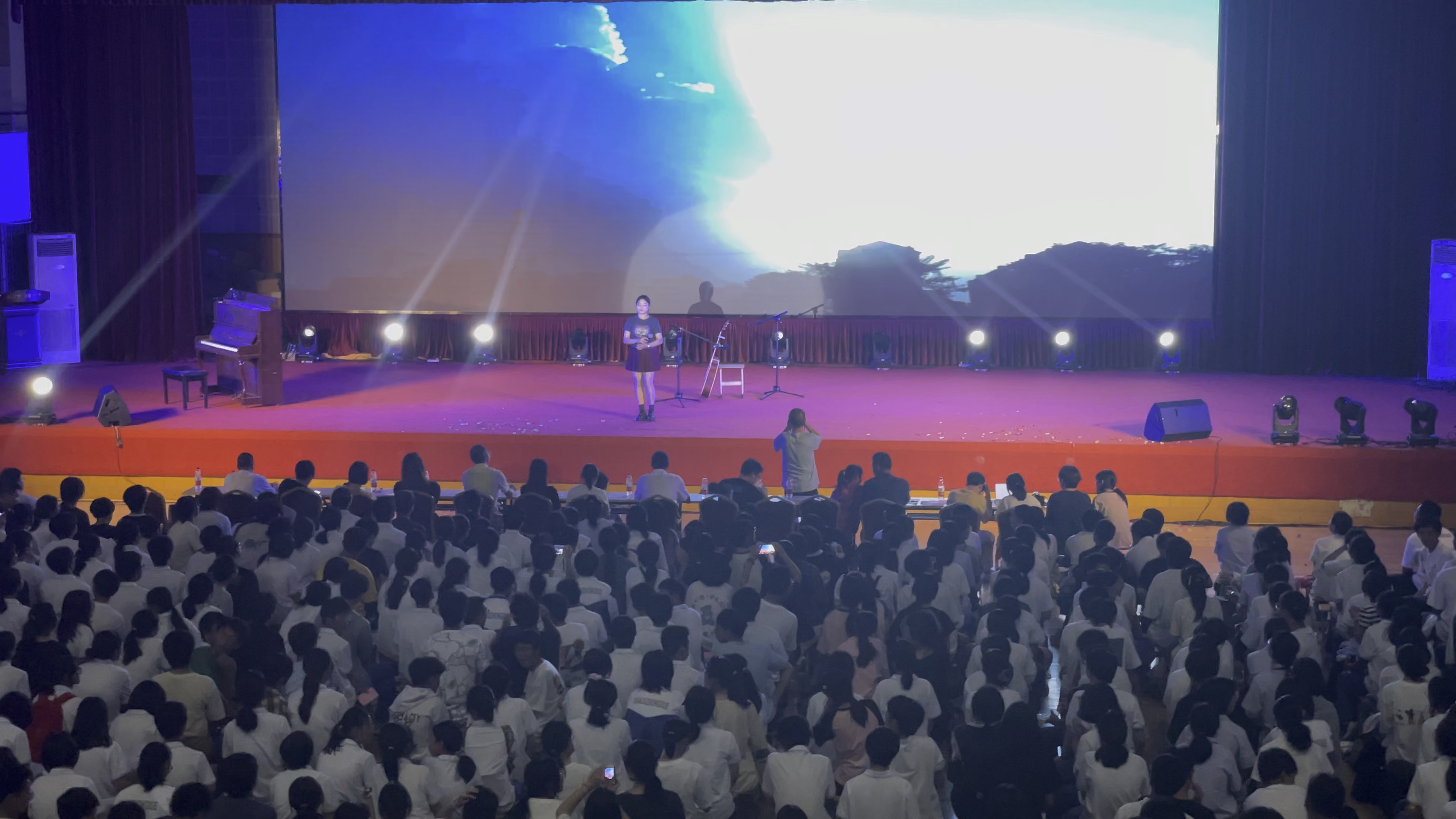 仙居中学2024年才艺之星《黑夜问白天》