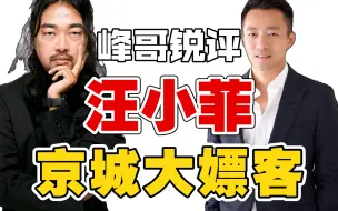 Video herunterladen: 峰哥锐评:汪小菲京城嫖客!