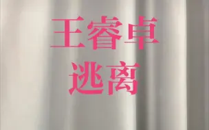 Download Video: 【王睿卓】逃离