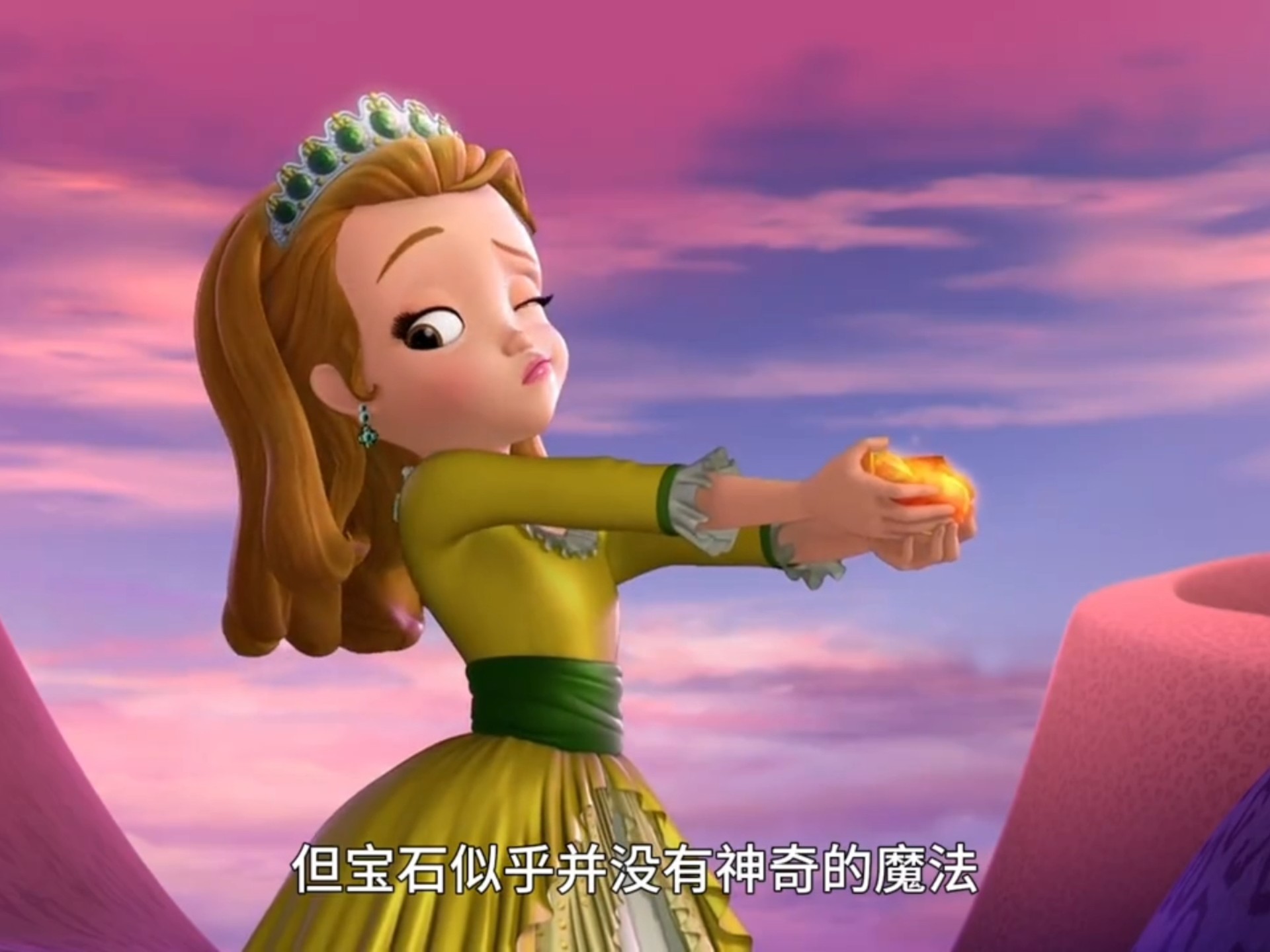 安柏意外发现苏菲亚的秘密,他们一同来到传说中的神秘岛#小公主苏菲亚