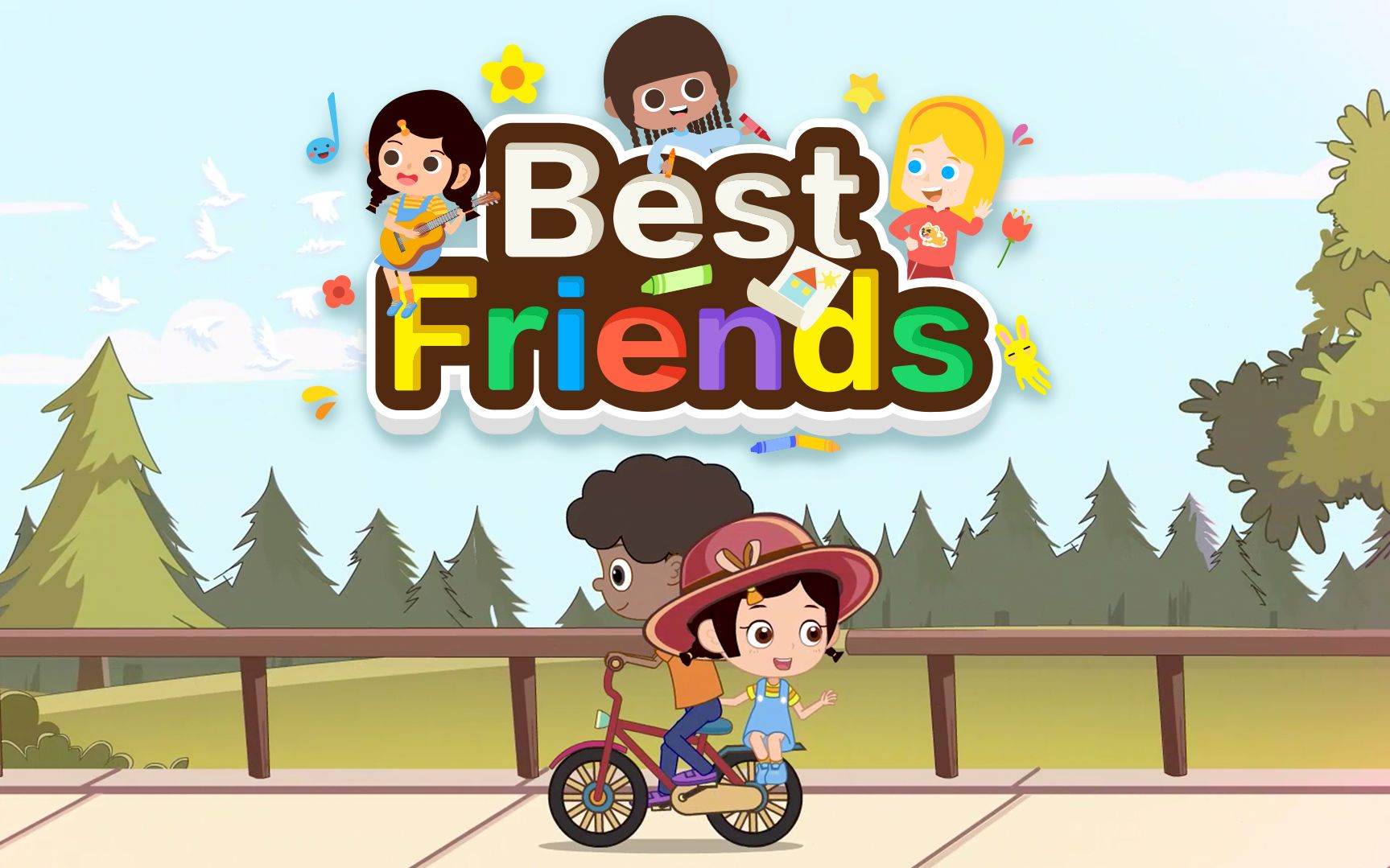 [图]【抖音热门】兴趣实验室：Best Friends 找呀找呀找朋友 找到一个好朋友