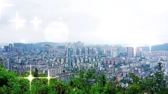 郴州桂阳城区美景