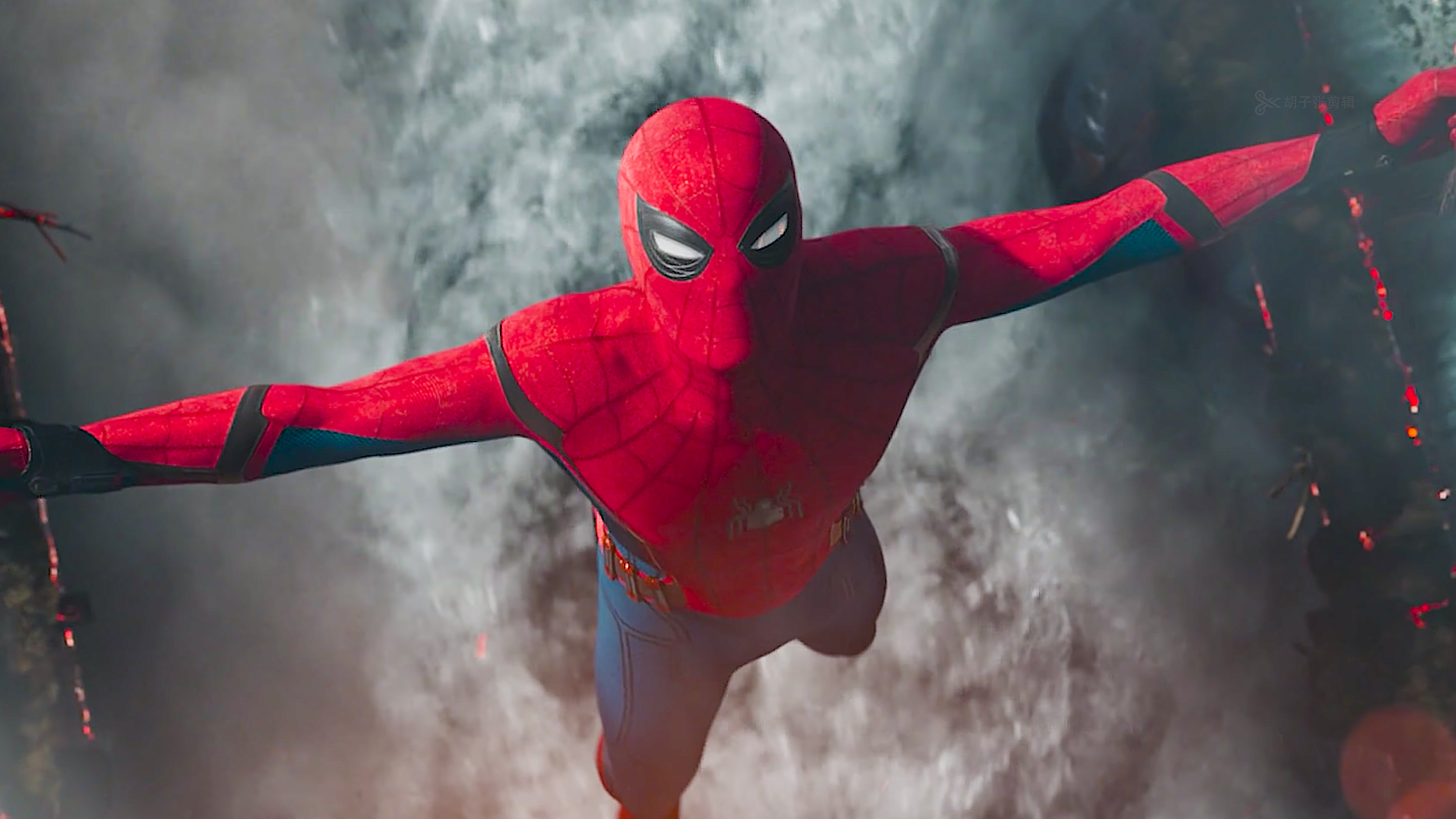 4k60帧超清画质,蜘蛛侠力量太大了,徒手拉住被激光劈开的轮船