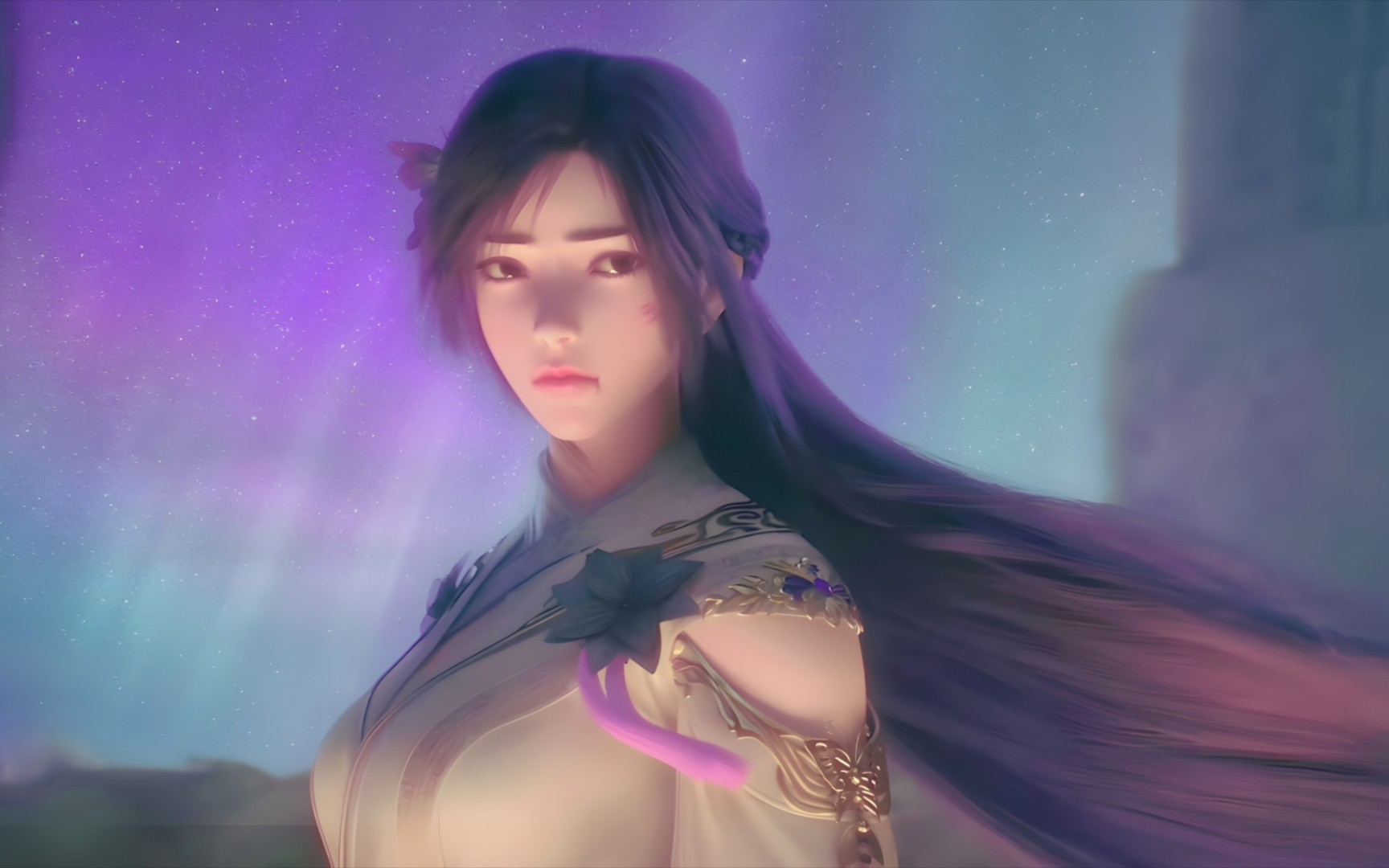 干净又透彻,温柔又美丽,是云曦吖